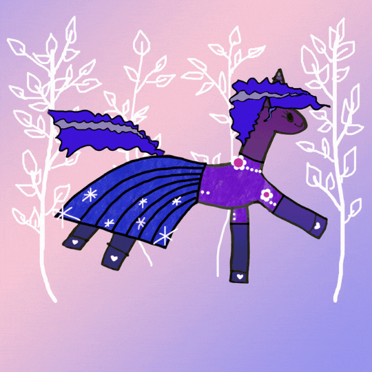 playful pony